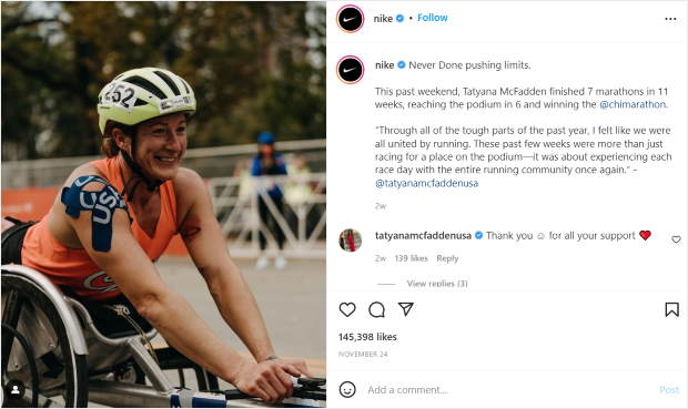engaging instagram post example